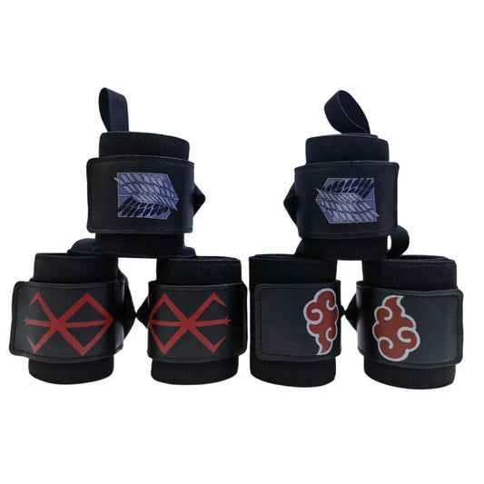 Gym wrist support straps